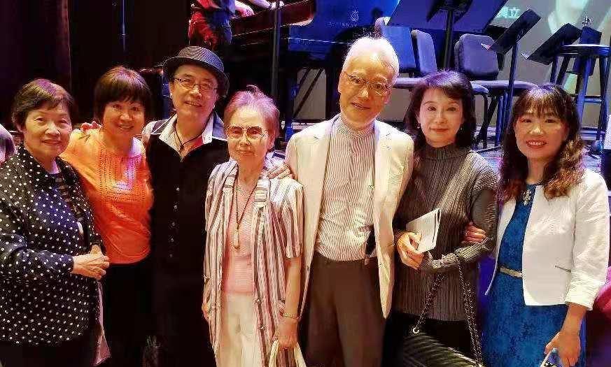 校園民歌慈善演唱會 劉墉老師伉儷出席支持